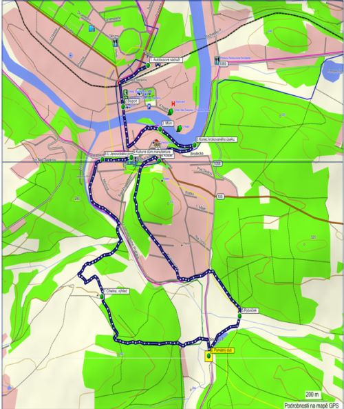 Obrázek - Mapa naučné stezky