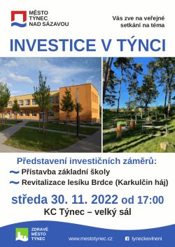 Obrázek - Investice v Týnci