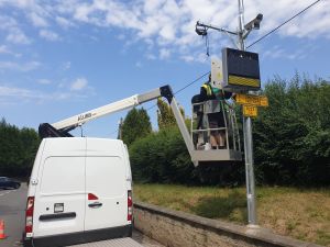 Obrázek - Radar v ulici Benešovská