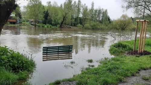 Obrázek - Zvýšení hladiny řeky Sázavy